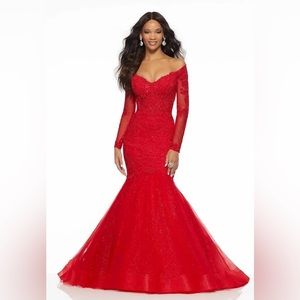 Morilee Red Gown Size 0